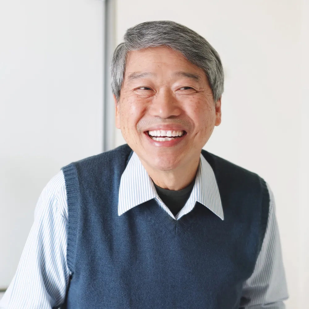 Relaxed patient smiling after a comfortable surgical procedure
