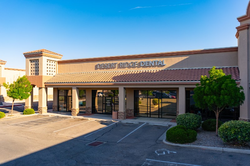 Exterior shot of Desert Ridge Dental.